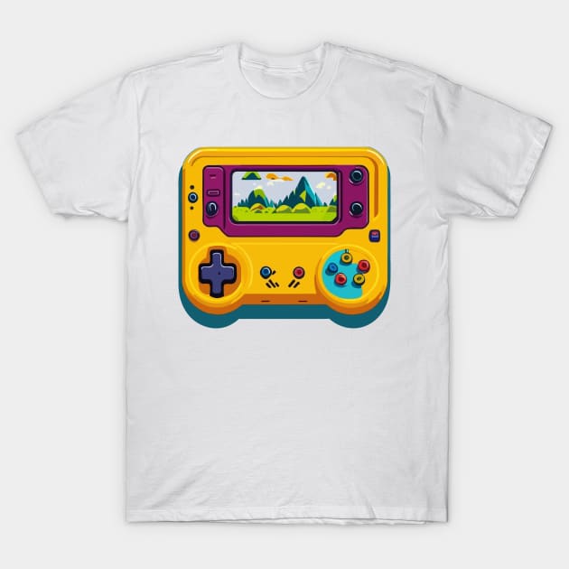 Cute Game System T-Shirt by SpriteGuy95